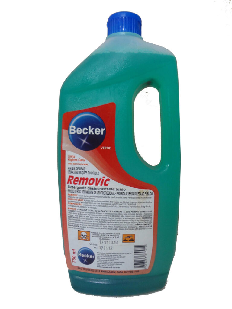 Detergente desincrustante Removic Becker
